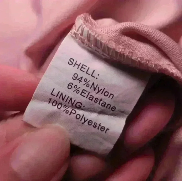 Dress tells pink fitted size medium - Picture 4 of 4